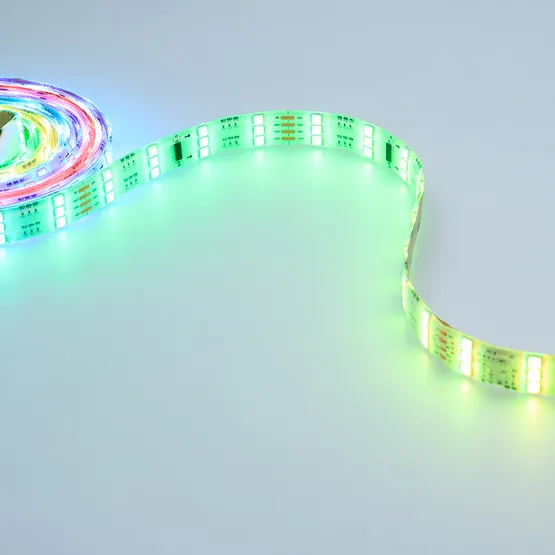 Фото #3 товара Светодиодная лента SPI-5000SE 12V RGB (5060, 480 LED x3,1812) (Arlight, Закрытый, IP65)