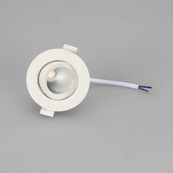 Фото #5 товара Светильник LTD-POLAR-TURN-R80-5W Warm3000 (WH, 36 deg, 230V) (Arlight, IP20 Пластик, 3 года)