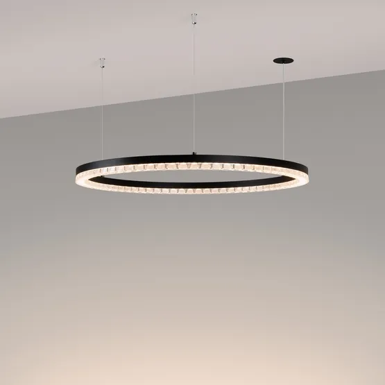 Фото #3 товара Светильник SP-DIAMOND-R650-36W Warm3000 (BK, 45 deg, 230V, TRIAC) (Arlight, IP20 Металл, 5 лет)