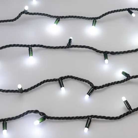 Фото #4 товара Светодиодная гирлянда ARD-STRING-PRO-1000-GREEN-100LED-MILK-PULSE White (230V, 7W) (Ardecoled, IP65, 2 года)