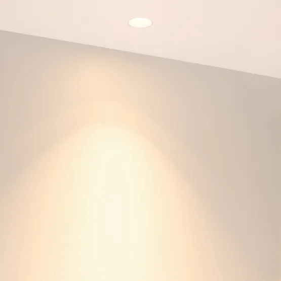 Фото #5 товара Светильник MS-INVISIO-TRIMLESS-R45-10W Warm2700 (WH-WH, 36 deg, 230V) (Arlight, IP54 Металл, 5 лет)