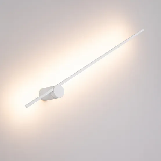 Фото #4 товара Светильник SP-VINCI-S900x55-10W Warm3000 (WH, 110 deg, 230V) (Arlight, IP20 Металл, 3 года)