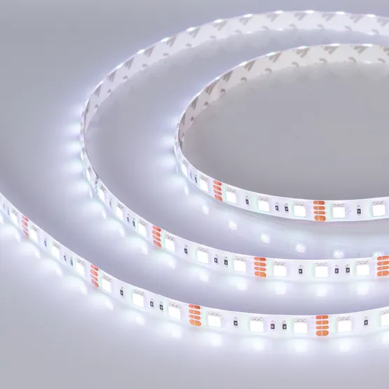 Фото #5 товара Светодиодная лента RTW 2-5000SE 12V RGB 2x (5060, 300 LED, LUX) (Arlight, 14.4 Вт/м, IP65)