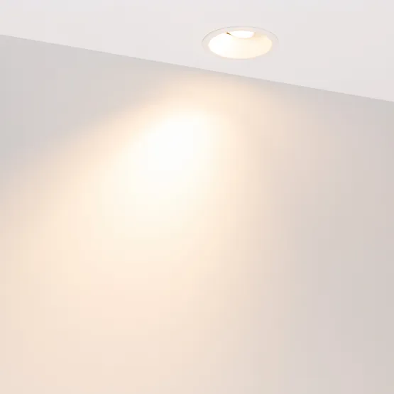 Фото #4 товара Светильник MS-FLOW-BUILT-R85-12W Warm3000 (BK, 38 deg, 230V) (Arlight, IP20 Металл, 5 лет)