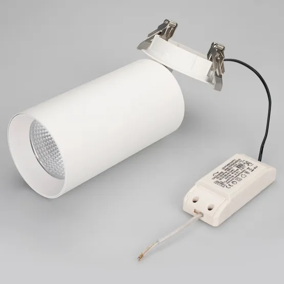 Фото #2 товара Светильник SP-POLO-BUILT-R95-25W Warm3000 (WH-WH, 40 deg) (Arlight, IP20 Металл, 3 года)