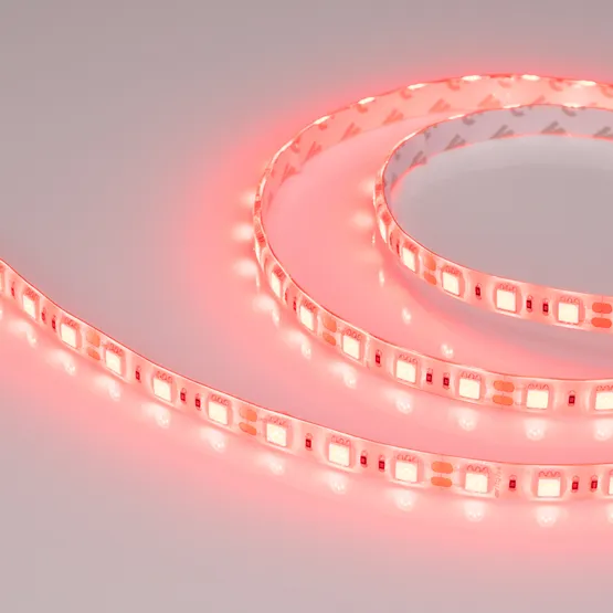 Фото #3 товара Светодиодная лента RTW 2-5000SE 12V Red 2x (5060, 300 LED, LUX) (Arlight, 14.4 Вт/м, IP65)