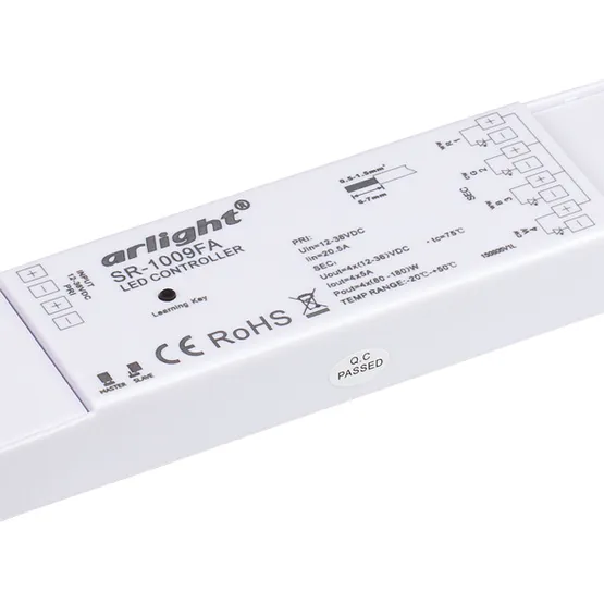 Фото товара Контроллер SR-1009FA-RGBW (12-36V, 240-720W, S) (Arlight, -)