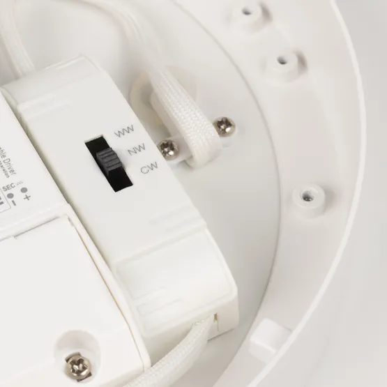 Фото #2 товара Светильник SP-ESTELY-R350-30W Warm3300-MIX (WH, 80 deg, 230V, TRIAC) (Arlight, IP20 Металл, 5 лет)