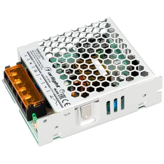 Фото товара Блок питания JTS-50-24-FA (24V, 2.2A, 53W) (Arlight, IP20 Сетка, 3 года)