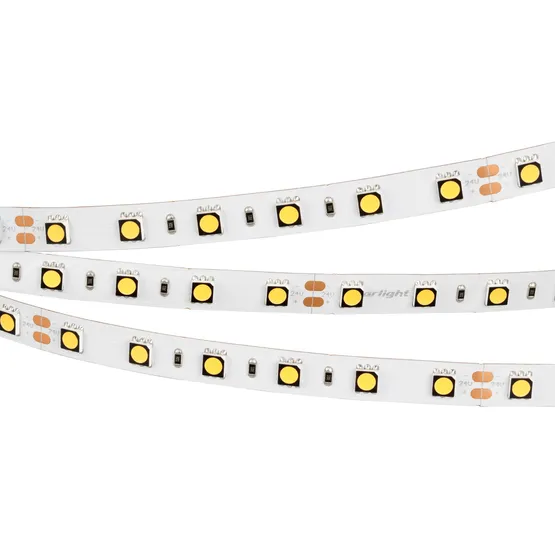 Фото #2 товара Светодиодная лента RT-B60-10mm 24V Warm3000 CRI98 (14.4 W/m, IP20, 5060, 5m) (Arlight, Открытый)