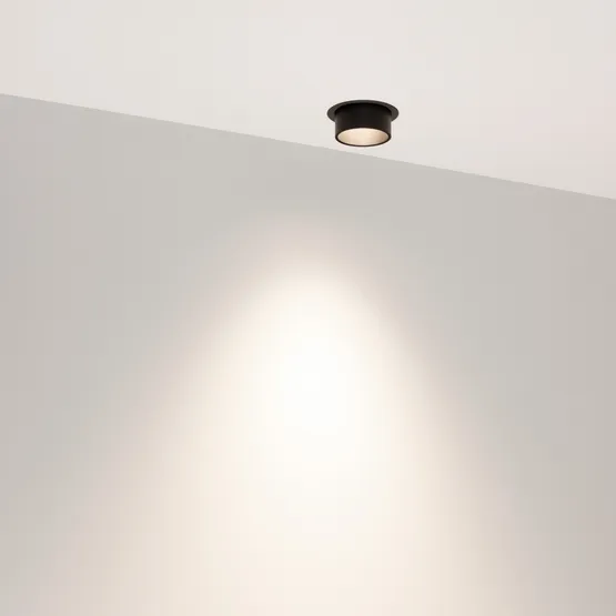 Фото #2 товара Светильник SP-NUANCE-TRIMLESS-PULL-R35-7W Day4000 (BK, 36 deg, 230V) (Arlight, IP40 Металл, 5 лет)
