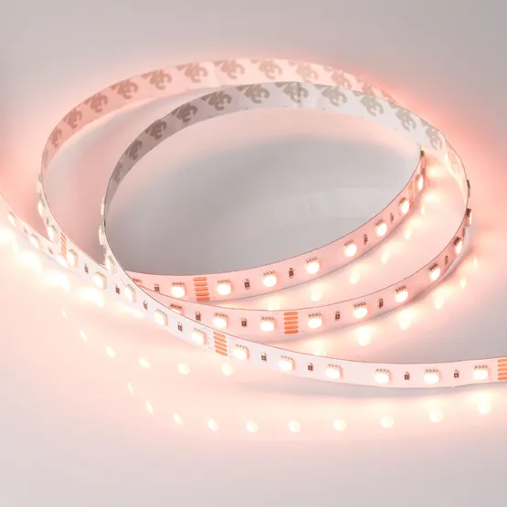 Фото #5 товара Светодиодная лента RT-B60-12mm 24V RGBW-Day-4-in-1 (19.2 W/m, IP20, 5060, 5m) (Arlight, Открытый)