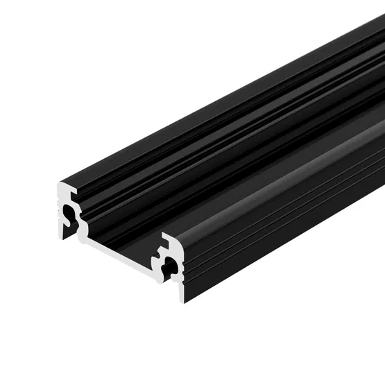 Фото #2 товара Профиль TOP-SURFACE-2000 BLACK (K13, P15) (Arlight, Алюминий)