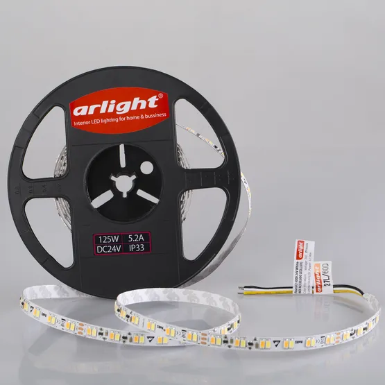 Фото #3 товара Светодиодная лента IC2-5000 24V White-MIX 4x (5630, 600 LED, LUX) (Arlight, 25 Вт/м, IP20)