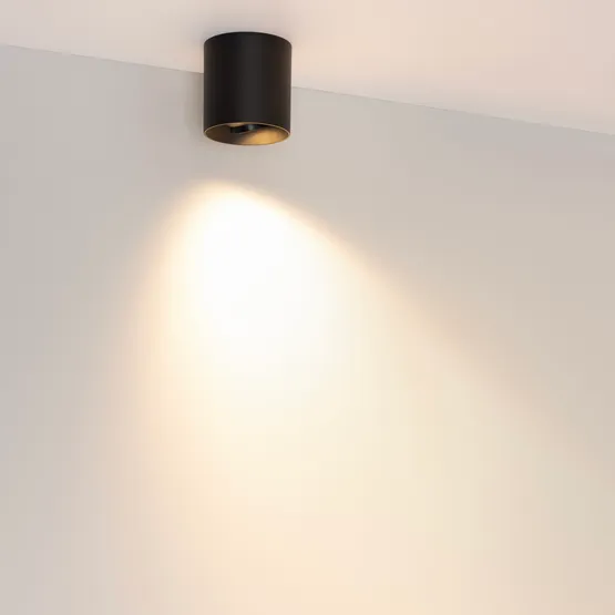 Фото #2 товара Светильник SP-ACENTO-R95-10W Warm3000 (BK, 20-45 deg, 230V) (Arlight, IP20 Металл, 5 лет)