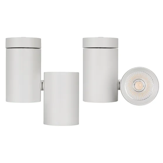Фото #4 товара Корпус SP-POLO-SURFACE-TURN-R85 (WH, 1-3, 350mA) (Arlight, IP20 Металл, 3 года)
