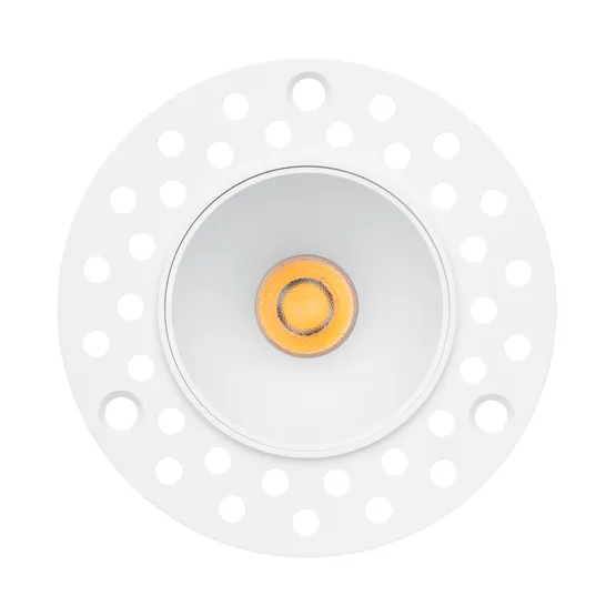 Фото #2 товара Светильник MS-INVISIO-TRIMLESS-R55-15W Warm3000 (WH-WH, 36 deg, 230V) (Arlight, IP54 Металл, 5 лет)