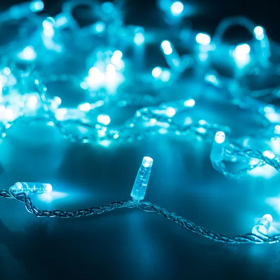 Фото #1 товара Светодиодная гирлянда ARD-STRING-CLASSIC-10000-CLEAR-100LED-STD Azure (230V, 7W) (Ardecoled, IP65, 1 год)