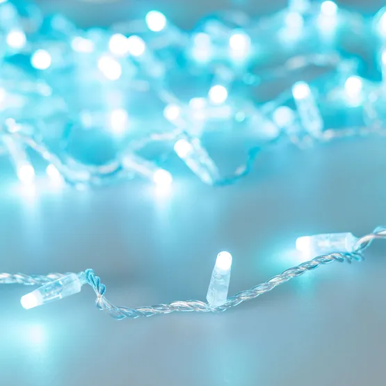 Фото #3 товара Светодиодная гирлянда ARD-STRING-CLASSIC-10000-CLEAR-100LED-SYNC RGB (230V, 6.5W, RF ПДУ, 1000) (Ardecoled, IP65)