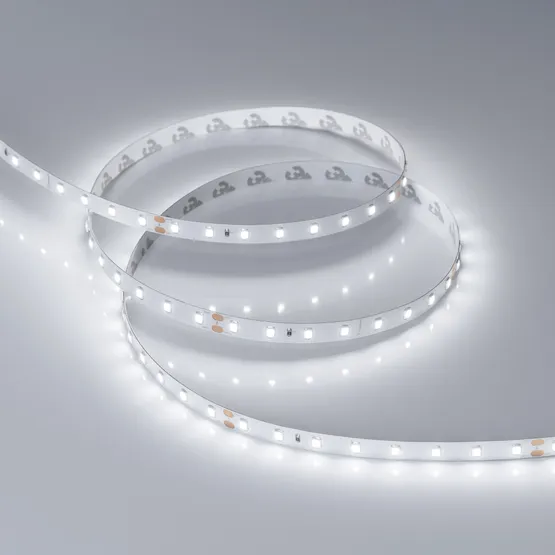 Фото #4 товара Светодиодная лента RT-A80-8mm 24V White6000 (6 W/m, IP20, 2835, 50m) (Arlight, высок.эфф.150 лм/Вт)