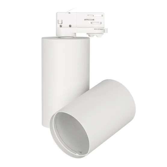 Фото #1 товара Корпус SP-POLO-TRACK-4TR-TURN-R85 (WH, 1-3, 350mA) (Arlight, IP20 Металл, 3 года)