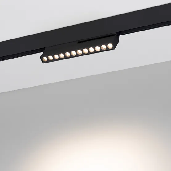 Фото #4 товара Светильник MAG-ORIENT-LASER-FOLD-S230-12W Warm3000 (BK, 30 deg, 48V) (Arlight, IP20 Металл, 5 лет)