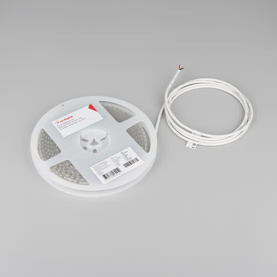 Фото #2 товара Светодиодная лента герметичная RTW-PU-A120-10.5mm 12V Warm3000 (16.8 W/m, IP68, Wire 2m, 5m) (Arlight, -)