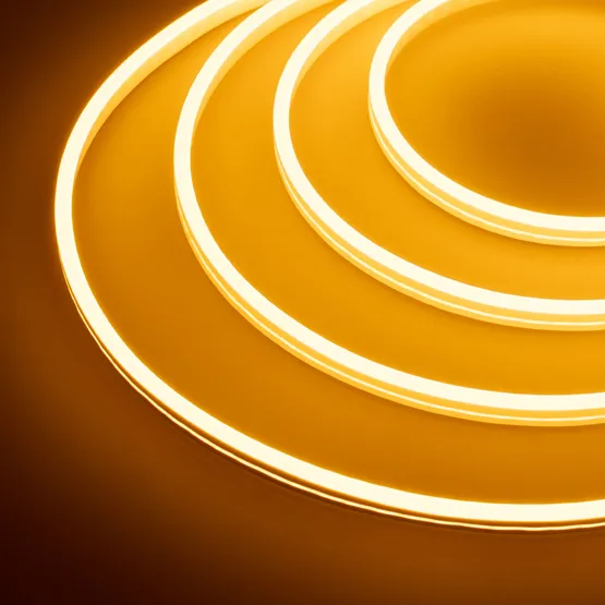 Фото #2 товара Гибкий неон GALAXY-1206-5000CFS-2835-100 12V Yellow (12x6mm, 12W, IP67) (Arlight, 12 Вт/м, IP67)