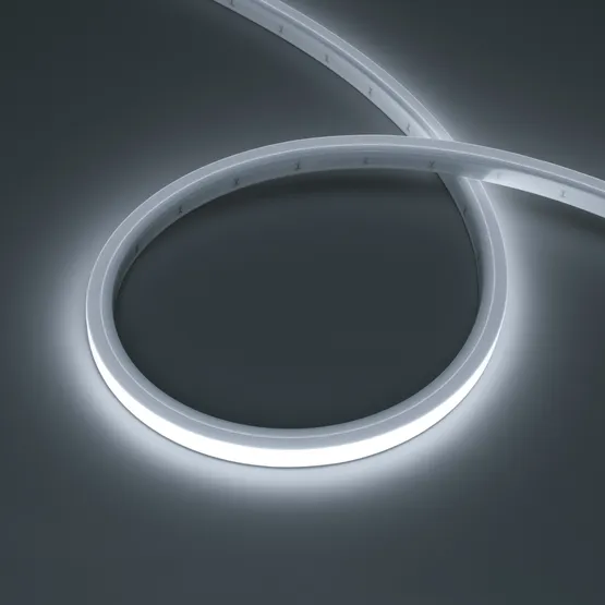 Фото #1 товара Светодиодная лента герметичная NOVA-TOP-PU-A120-16x15mm 24V White7200 (10 W/m, IP68, 1m, wire x1) (Arlight, Полиуретан)
