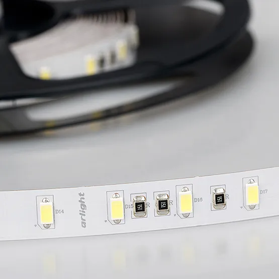Фото #5 товара Светодиодная лента ULTRA-5000 24V White6000 2x (5630, 300 LED, LUX) (Arlight, 30 Вт/м, IP20)