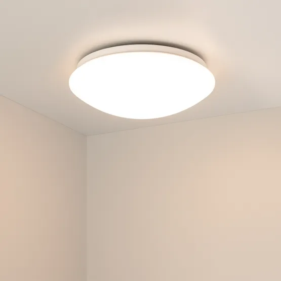 Фото #4 товара Светильник CL-MUSHROOM-R280-12W Warm3000 (WH, 120 deg, 230V) (Arlight, IP44 Пластик, 3 года)