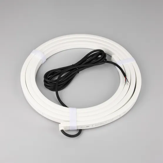 Фото #4 товара Светодиодная лента герметичная NOVA-SIDE-PU-B84-12x20mm 24V RGB-Warm (15 W/m, IP68, 3m, wire x1) (Arlight, Полиуретан)