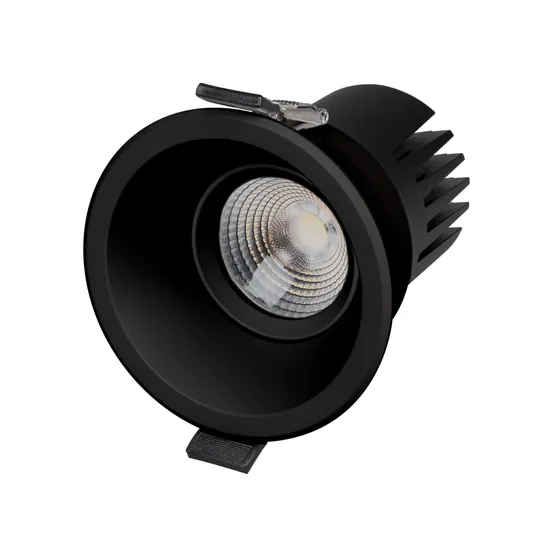Фото #1 товара Светильник MS-FLOW-BUILT-R85-12W Warm3000 (BK, 38 deg, 230V) (Arlight, IP20 Металл, 5 лет)