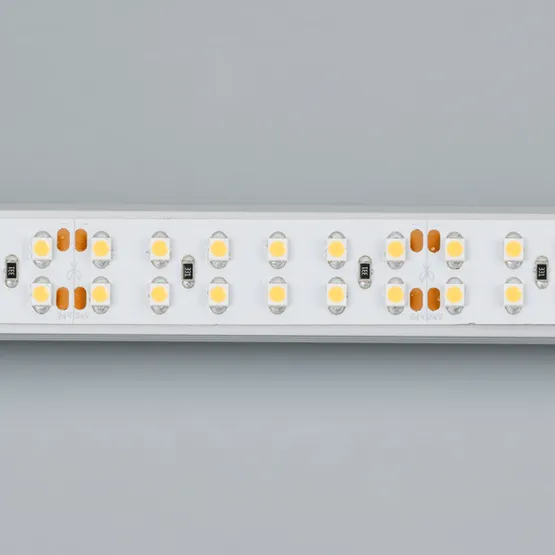 Фото #3 товара Светодиодная лента RT 2-5000 24V Warm2700 2x2 (3528, 1200 LED,CRI98) (Arlight, 19.2 Вт/м, IP20)