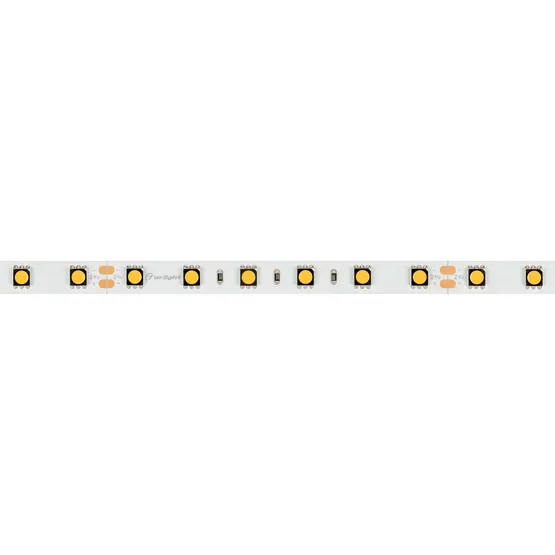 Фото #4 товара Светодиодная лента RT-B60-10mm 24V Warm3000 CRI98 (14.4 W/m, IP20, 5060, 5m) (Arlight, Открытый)