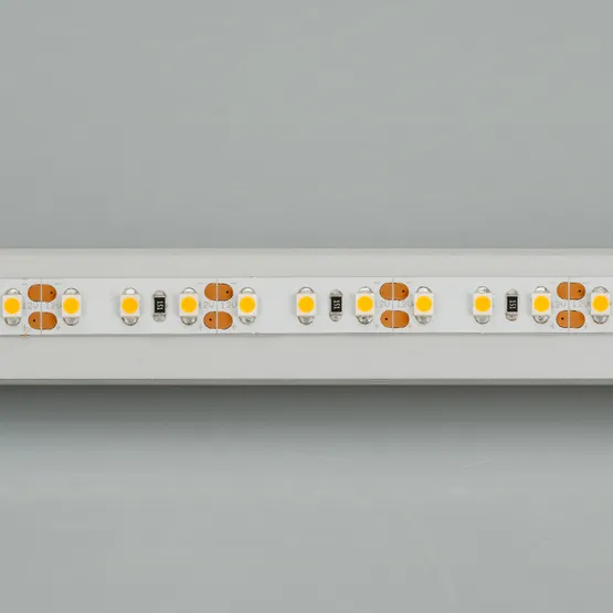 Фото #2 товара Светодиодная лента RT 2-5000 12V Warm2400 2x (3528, 600 LED, LUX) (Arlight, 9.6 Вт/м, IP20)