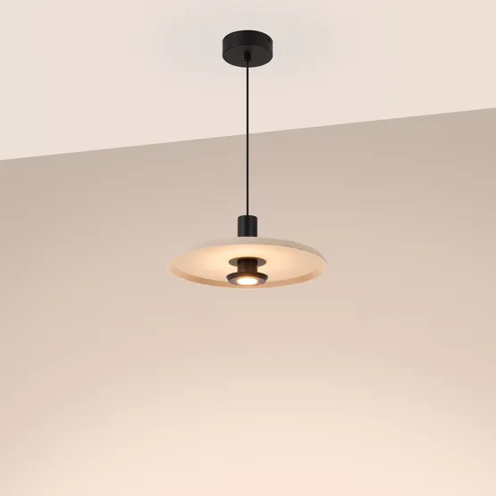 Фото #3 товара Светильник SP-KOTARO-R350-12W Warm2700 (BG-BG, 36 deg, 230V, TRIAC) (Arlight, IP20 Фетр, 3 года)