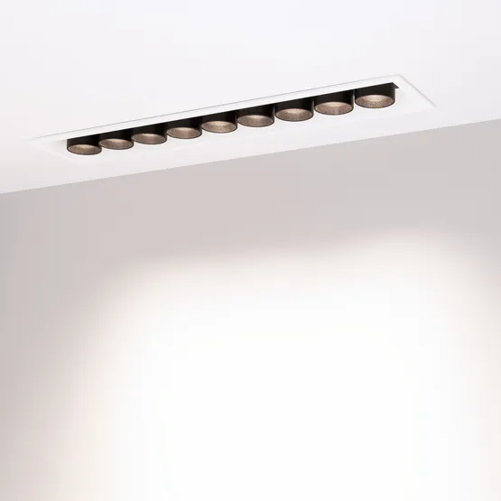 Фото #4 товара Светильник MS-ORIENT-BUILT-TURN-TC-S67x300-20W Day4000 (WH-BK, 30 deg, 230V) (Arlight, IP20 Металл, 5 лет)