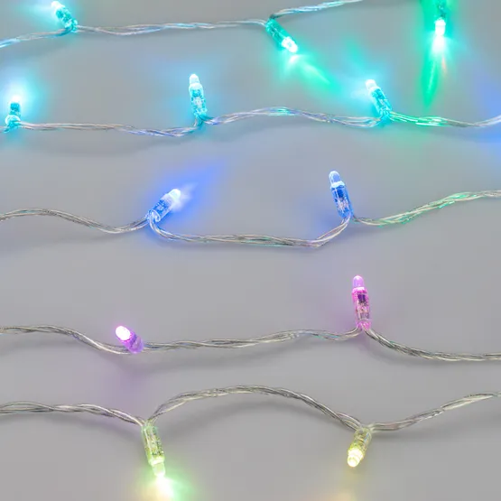 Фото #4 товара Светодиодная гирлянда ARD-STRING-CLASSIC-9000-CLEAR-60LED-LIVE RGB-SPI (12V, 40W) (Ardecoled, IP65, 1 год)