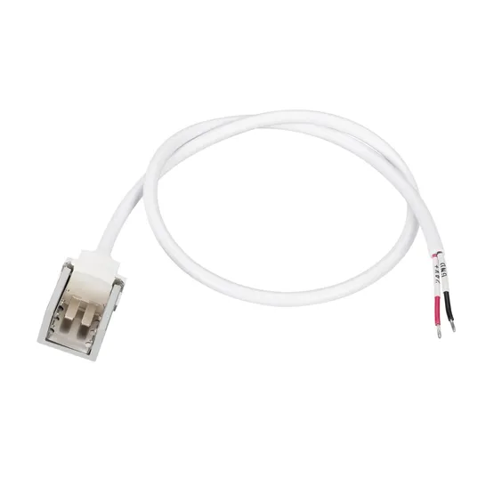 Фото товара Коннектор питания AQUA-1616-CON-POWER-2PIN-HR-SCREW-WH (Arlight, Пластик)