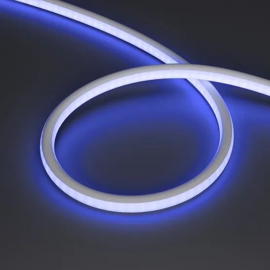 Фото #4 товара Светодиодная лента герметичная SPI-WAVE-TOP-G200-18x15mm 12V RGB PX2 (26 W/m, IP54, 5m, wire x1) (Arlight, Вывод прямой, 3 года)