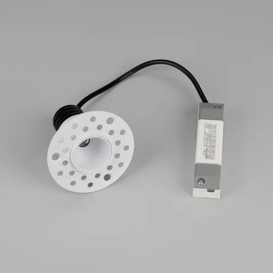 Фото #3 товара Светильник MS-INVISIO-TRIMLESS-R35-5W Day4000 (WH-WH, 36 deg, 230V) (Arlight, IP54 Металл, 5 лет)