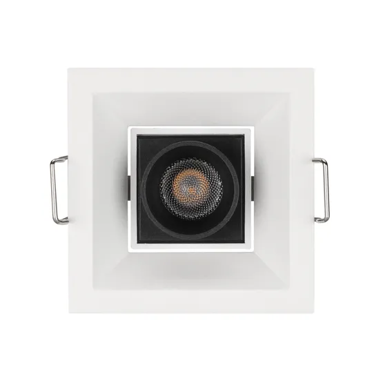 Фото #3 товара Светильник MS-ORIENT-BUILT-TURN-TC-S67x67-3W Warm3000 (WH-BK, 30 deg, 230V) (Arlight, IP20 Металл, 5 лет)