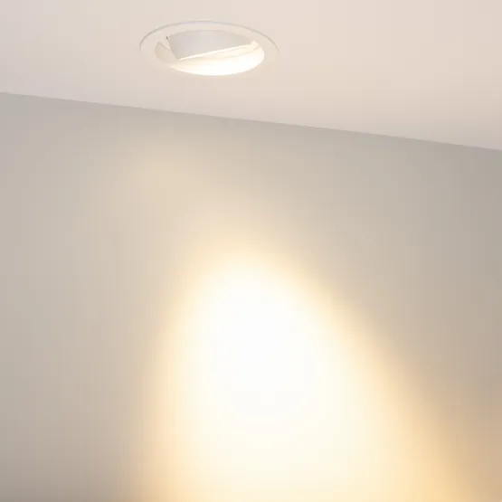 Фото #4 товара Светильник MS-VORTEX-BUILT-R135-30W Warm3000 (WH-WH, 30 deg, 230V) (Arlight, IP20 Металл, 5 лет)