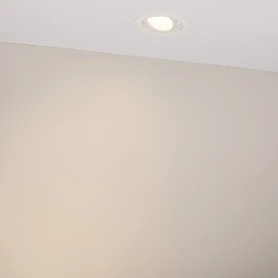 Фото #2 товара Светильник MS-VORTEX-BUILT-R90-12W Warm3000 (WH-WH, 40 deg, 230V) (Arlight, IP20 Металл, 5 лет)