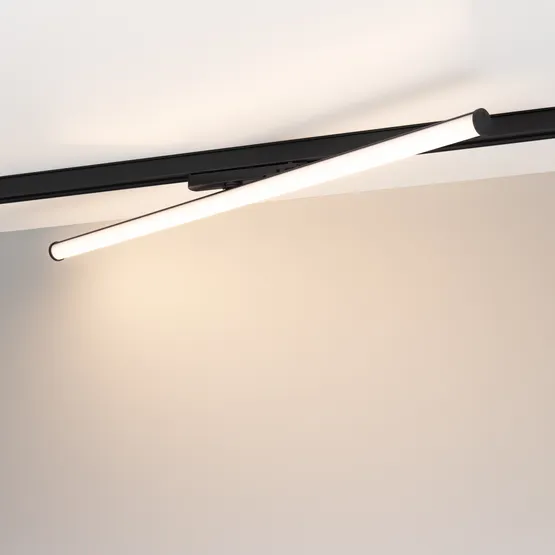 Фото #2 товара Светильник LGD-TUBE-TURN-4TR-L900-30W Warm3000 (BK, 180 deg, 230V) (Arlight, IP20 Металл, 3 года)