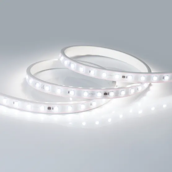 Фото #2 товара Светодиодная лента ARL-50000PV-5060-54-230V Cool10000 (15mm, 8W, IP65) (Arlight, 8 Вт/м, IP65)