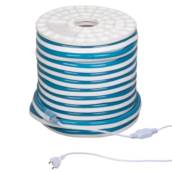 Фото #2 товара Гибкий неон ARL-NEON-2615BH-SIDE 230V Blue (Arlight, 8 Вт/м, IP65)