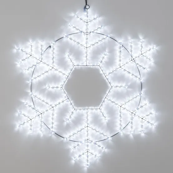 Фото #3 товара Фигура светодиодная ARD-SNOWFLAKE-M10-1000x900-504LED White (230V, 31W) (Ardecoled, IP65, 1 год)
