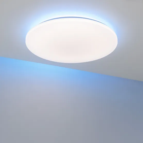 Фото #9 товара Светильник SP-FAVOR-R600-50W Day4000-MIX-RGB (WH, 100 deg, 230V, Tuya Zigbee) (Arlight, IP20 Пластик, 3 года)